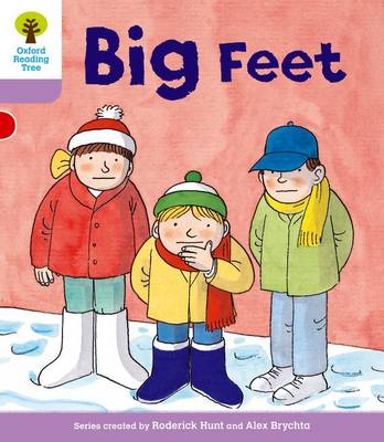 Book cover for Oxford Reading Tree: Level 1+: First Sentences: Big Feet