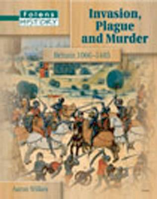 Book cover for Folens History: Invasion Plague and Murder - Student Book (11-14)