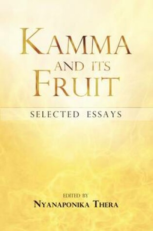 Cover of Kamma and Its Fruit