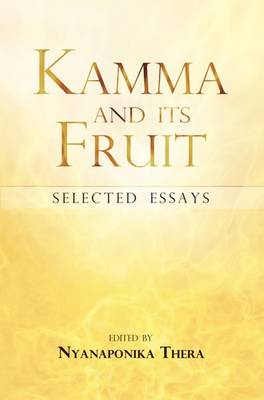 Book cover for Kamma and Its Fruit