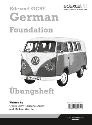 Book cover for Edexcel GCSE German Foundation Workbook for Pack