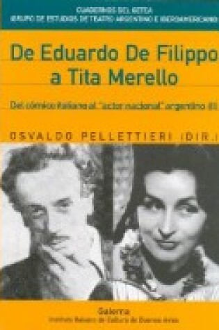 Cover of de Eduardo de Filippo a Tita Merello