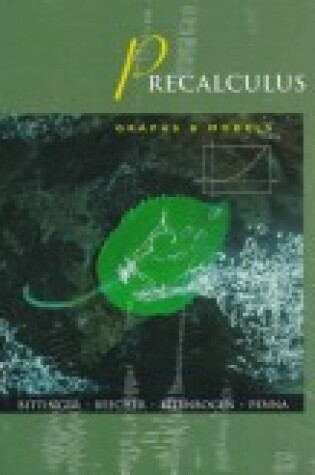 Cover of Precalculus: Graphs and Models Bundled with Graphing Calculator Manual