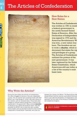 Cover of Articles of Confederation FlashCharts