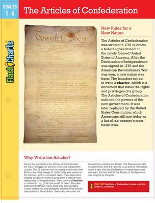 Book cover for Articles of Confederation FlashCharts