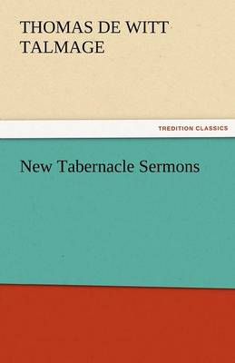 Book cover for New Tabernacle Sermons