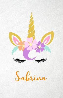 Book cover for Sabrina A5 Lined Notebook 110 Pages