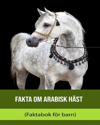Book cover for Fakta om Arabisk häst (Faktabok för barn)