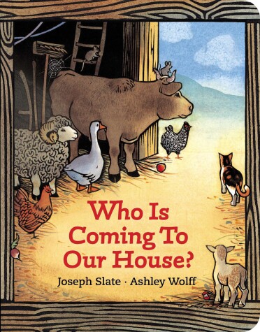 Book cover for Who is Coming to Our House?