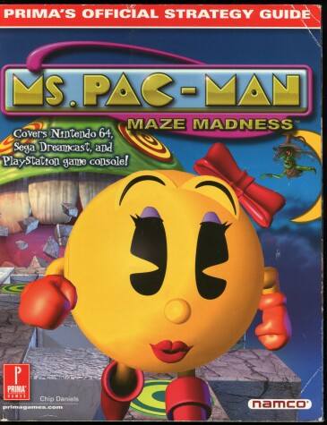 Book cover for Ms. Pac-Man Maze Madness