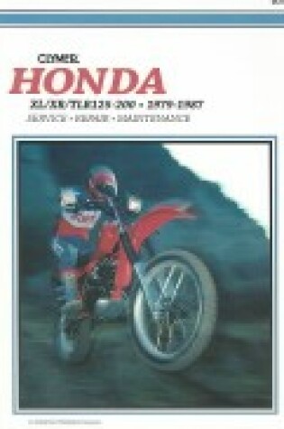 Cover of Honda XL/XR/TLR 125-200, 1979-87