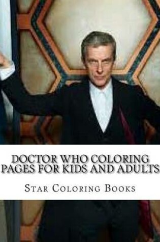 Cover of Doctor Who Coloring Pages for Kids and Adults
