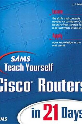 Cover of Sams Teach Yourself Cisco Routers in 21 Days