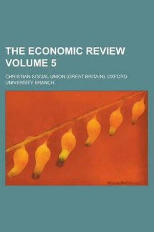 Cover of The Economic Review (V. 5)