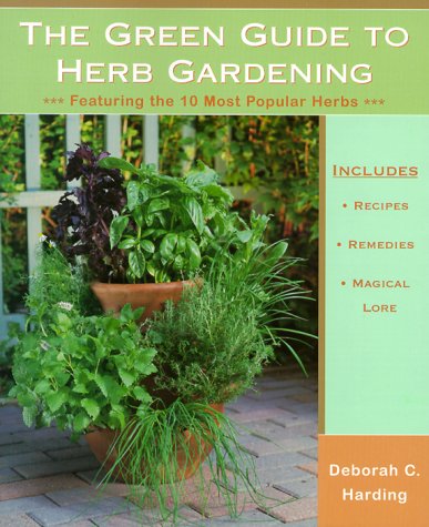 Book cover for The Green Guide to Herb Gardening