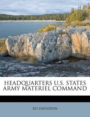 Book cover for Headquarters U.S. States Army Materiel Command