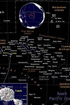 Book cover for Modern Day Color Map of French Polynesia Journal