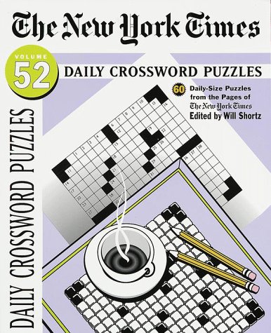 Book cover for "The New York Times" Daily Crosswords