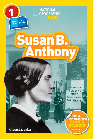 Book cover for National Geographic Readers: Susan B. Anthony (L1/CoReader)