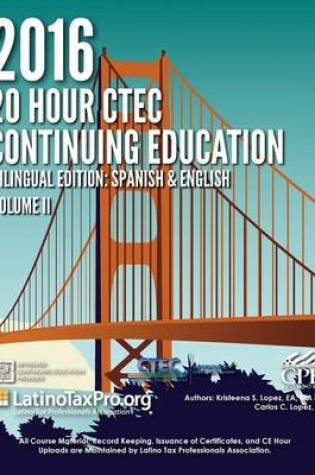 Cover of 2016 20 Hour Ctec Continuing Education