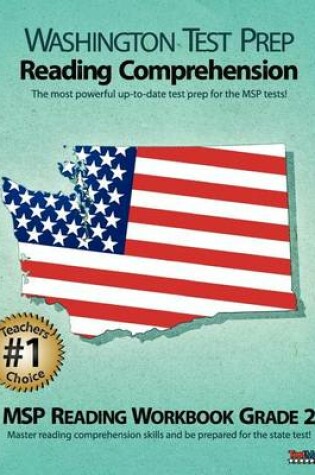 Cover of Washington Test Prep Reading Comprehension Msp Reading Workbook Grade 2