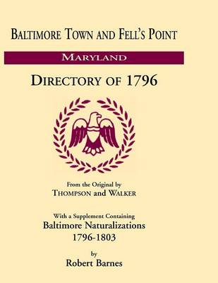 Book cover for Baltimore and Fell's Point Directory of 1796