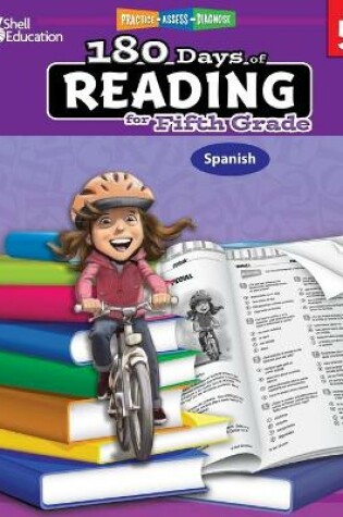 Cover of 180 Days of Reading for Fifth Grade (Spanish)