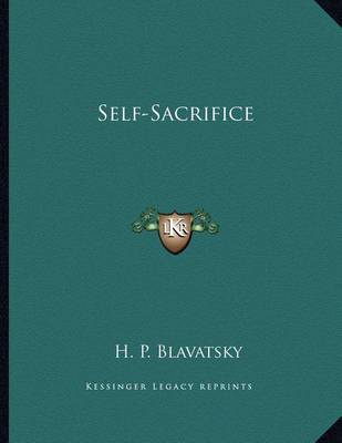 Book cover for Self-Sacrifice