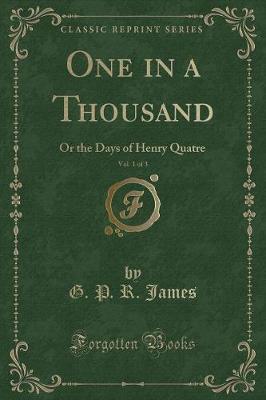 Book cover for One in a Thousand, Vol. 1 of 3