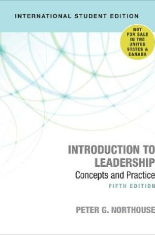 Cover of Introduction to Leadership - International Student Edition