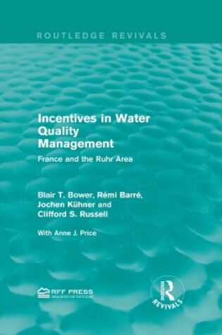 Cover of Incentives in Water Quality Management