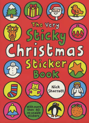 Book cover for The Very Sticky Christmas Book