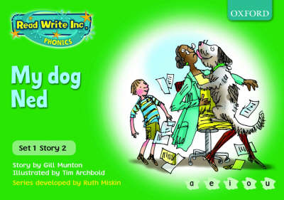 Book cover for Read Write Inc Phonics Green Set 1 Storybooks My Dog Ned