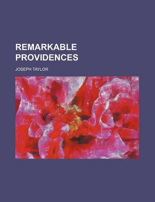 Book cover for Remarkable Providences