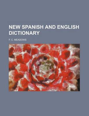 Book cover for New Spanish and English Dictionary