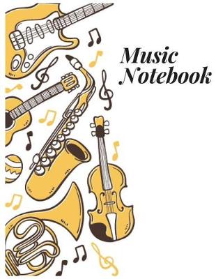 Book cover for Music Notebook