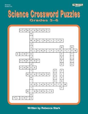 Book cover for Science Crossword Puzzles Grades 3-6