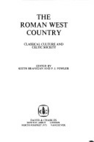 Cover of Roman West Country