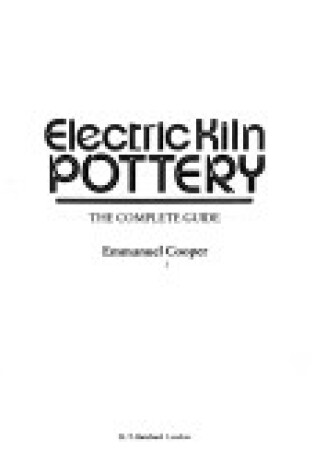 Cover of Electric Kiln Pottery