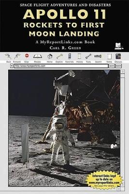 Book cover for Apollo 11 Rockets to First Moon Landing