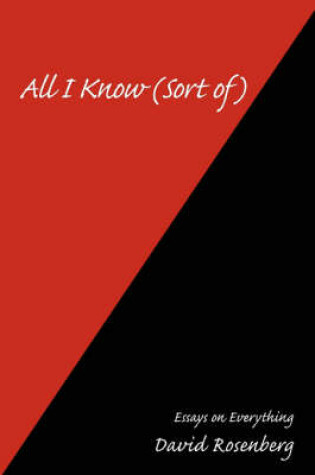 Cover of All I Know (Sort of)