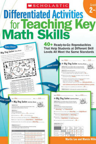 Cover of Differentiated Activities for Teaching Key Math Skills, Grades 2-3