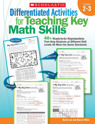 Book cover for Differentiated Activities for Teaching Key Math Skills, Grades 2-3