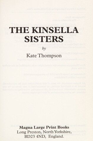 Cover of The Kinsella Sisters