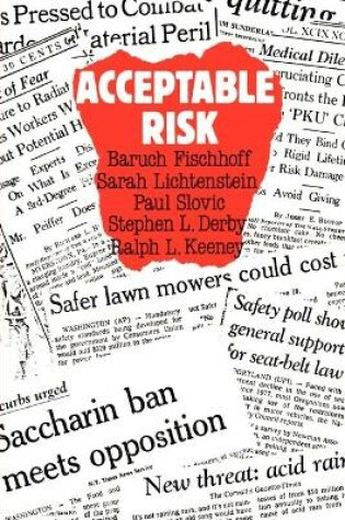 Cover of Acceptable Risk