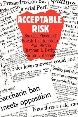 Book cover for Acceptable Risk