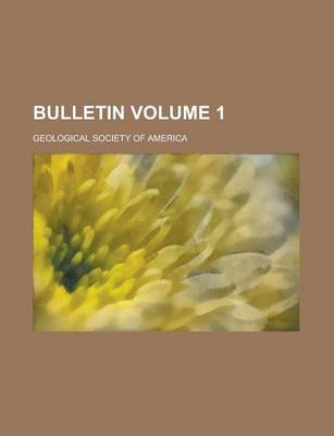 Book cover for Bulletin Volume 1