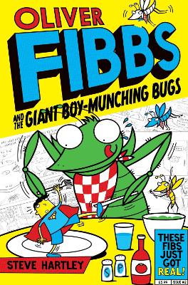 Cover of The Giant Boy-Munching Bugs