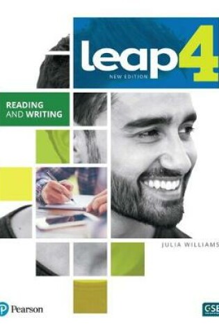 Cover of LEAP 4 - Reading and Writing Book + My eLab Student 2nd Ed