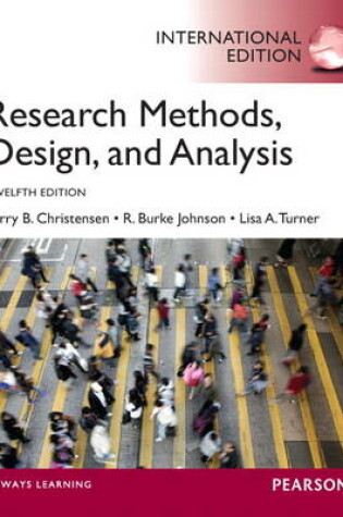 Cover of Research Methods, Design, and Analysis